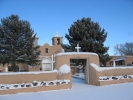 PICTURES/St. Francis of Assis Church/t_Church (snow) - Outside gate 1.jpg